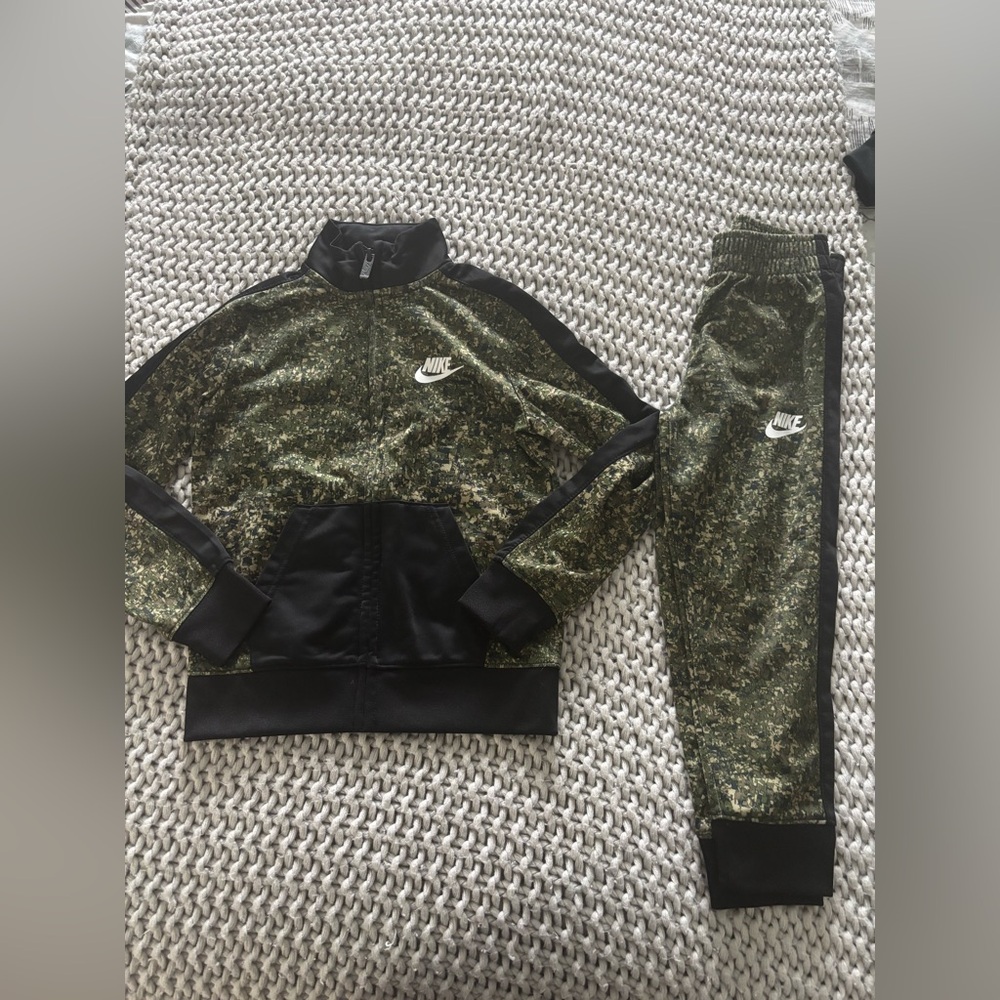 Nike Green Camo Jacket